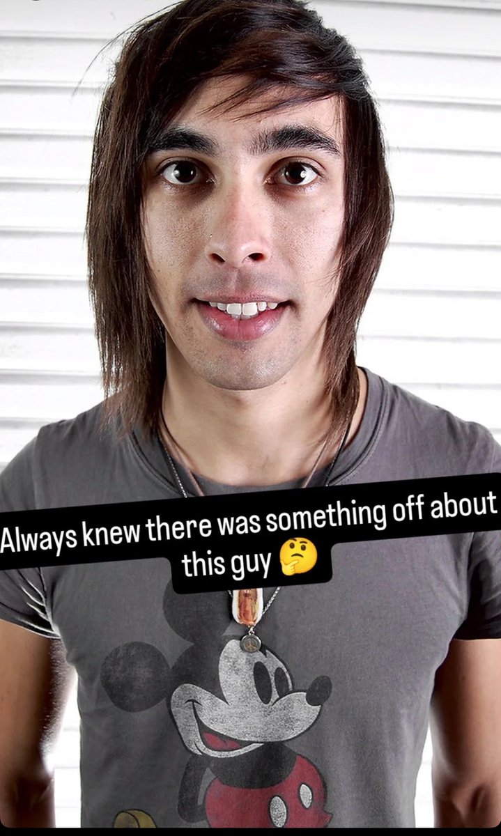 crazy666frog's tweet photo. My partner posted this on his Instagram and I’m wheezing #NickFuentes #piercetheveil https://t.co/hQhvpMTBJv