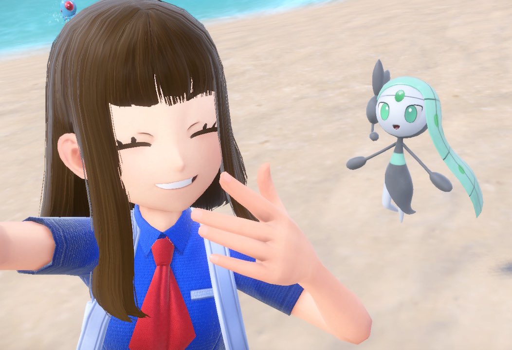 kiravera8's tweet photo. ✨I’ve finally done it…I’ve received my shiny meloetta!!✨ https://t.co/gXrOtghL1b