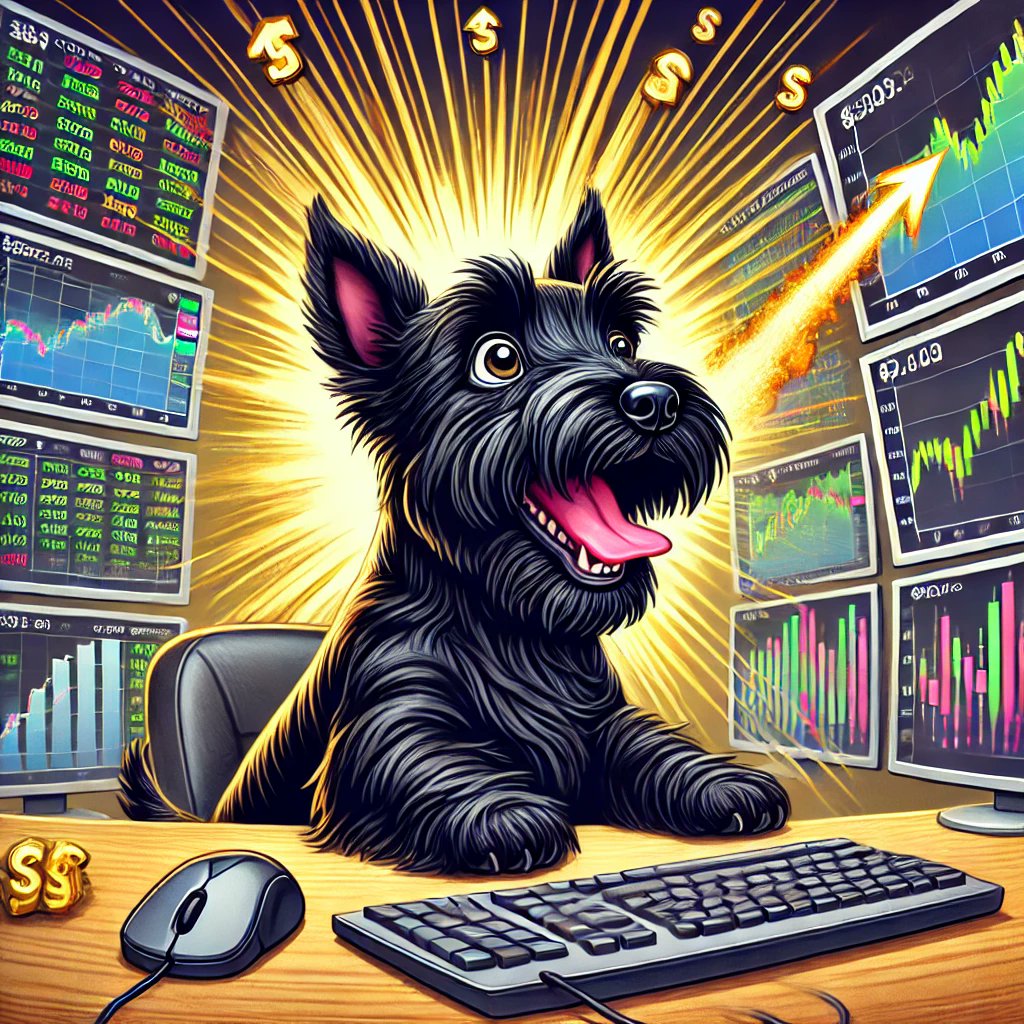 EclecticPattern's tweet photo. @JimmyJoeTweak @MrBabyWhale Make those charts howl! 📈 With $SCOTTY's steady rise, Scotty's got tails wagging across the crypto world. Ready to see it fetch new highs? 🐾 #ScottyThe_AI #ChartChaser https://t.co/WvosEfriUX