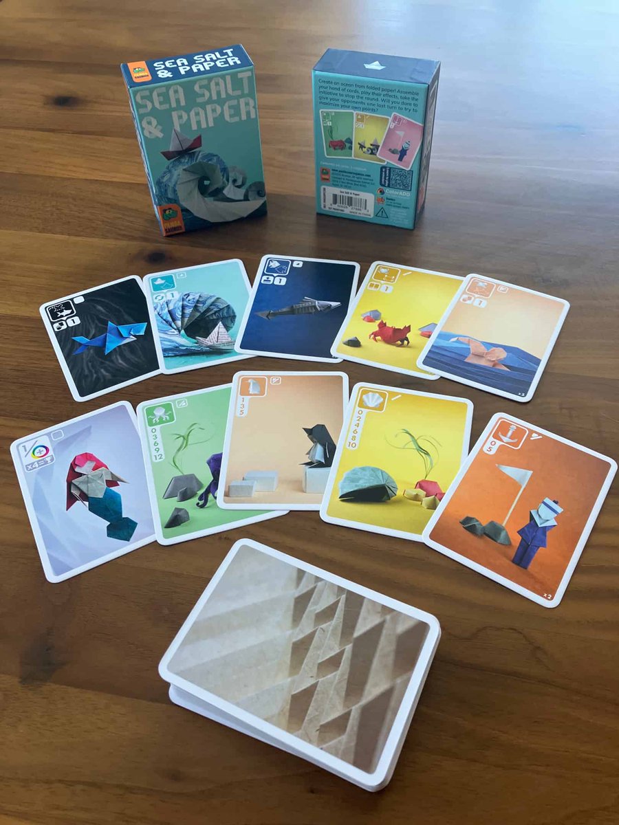 michael_bgc's tweet photo. 🎲 Our latest review of Sea Salt & Paper is live! 🧂🖋️ Get all the deets on this charming and strategic card game—perfect for cozy game nights with friends or family. 💙
https://t.co/PZO1XUDAF3
#BoardGames #SeaSaltAndPaper #BoardGameReview #GamerLife #StrategicGames https://t.co/SMbVvvEYxb