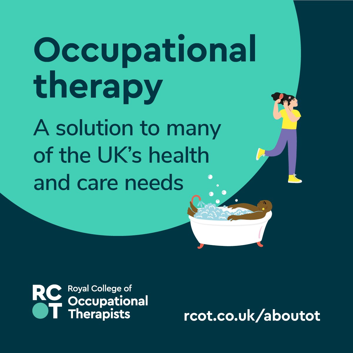 #OTWeek24 may be drawing to a close, but it’s just the start of our campaign! 💪🏿

Together, we can help influence change so that occupational therapy is included in the strategic planning and allocation of resources to manage health, education, housing and care needs in the UK.