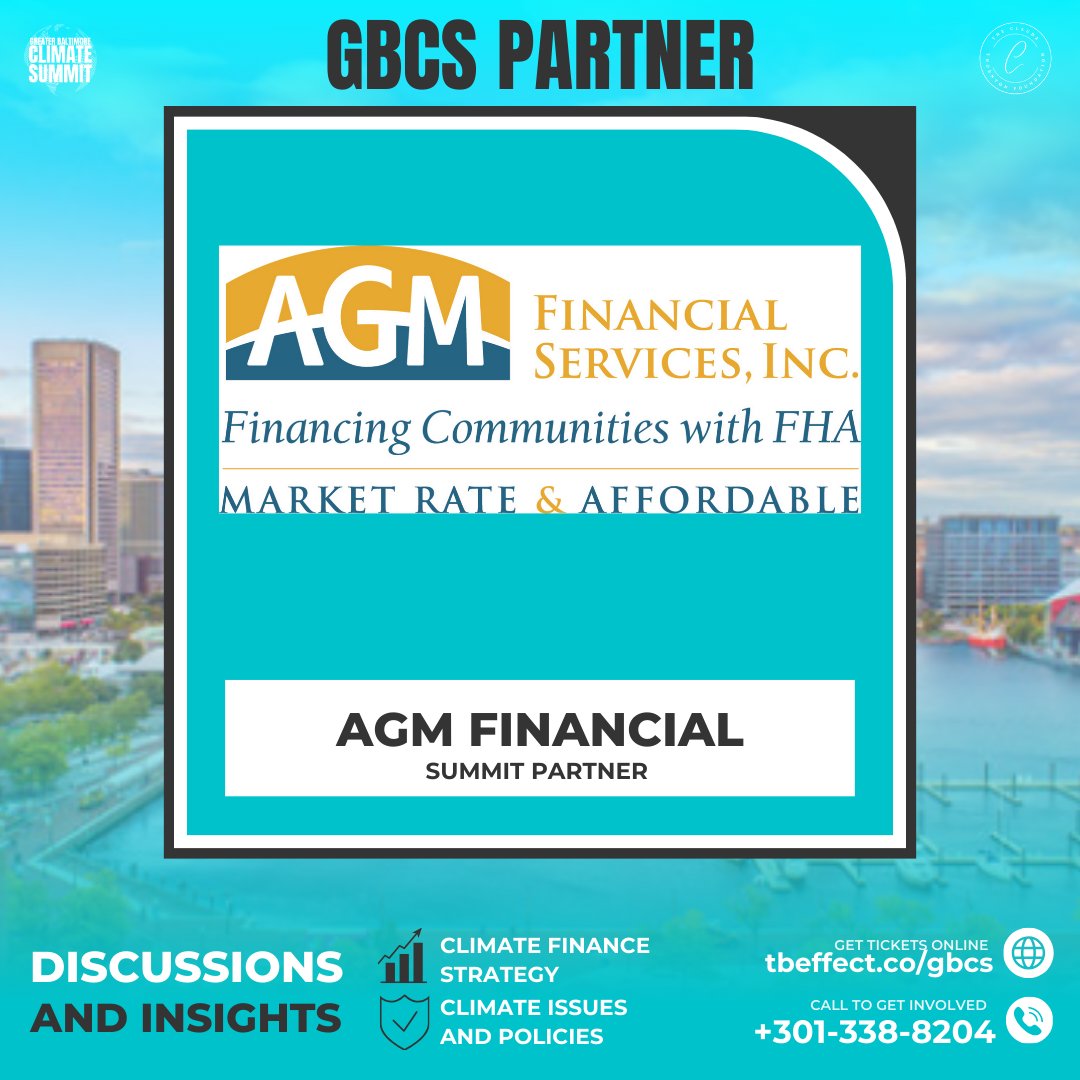 Thank you so much to AGM Financial Services  for supporting GBCS! 

"Leading FHA Lender for Market-Rate and Affordable Housing"

🗓 Date: 11/ 12/ 2024
📍 Location: Rita Rossi Colwell Center
🔗 Waitlist: tbeffect.co/gbcs