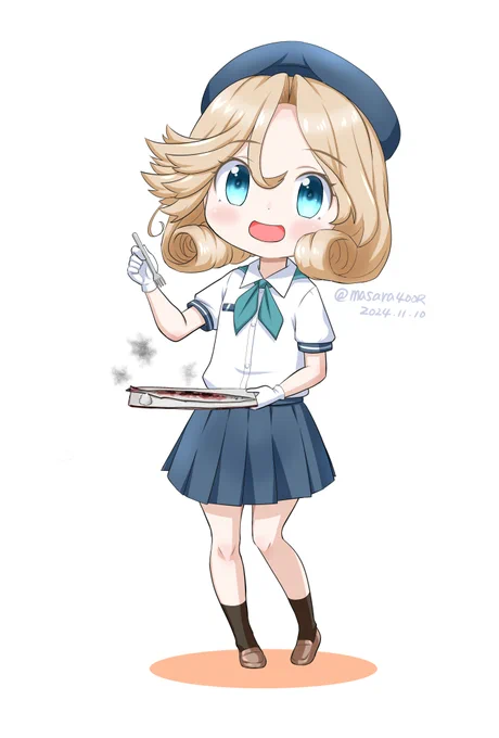 #艦これ版深夜の真剣お絵描き60分一本勝負 #艦これ版真剣お絵描き60分一本勝負_20241110#ジェーナス秋刀魚キャン 