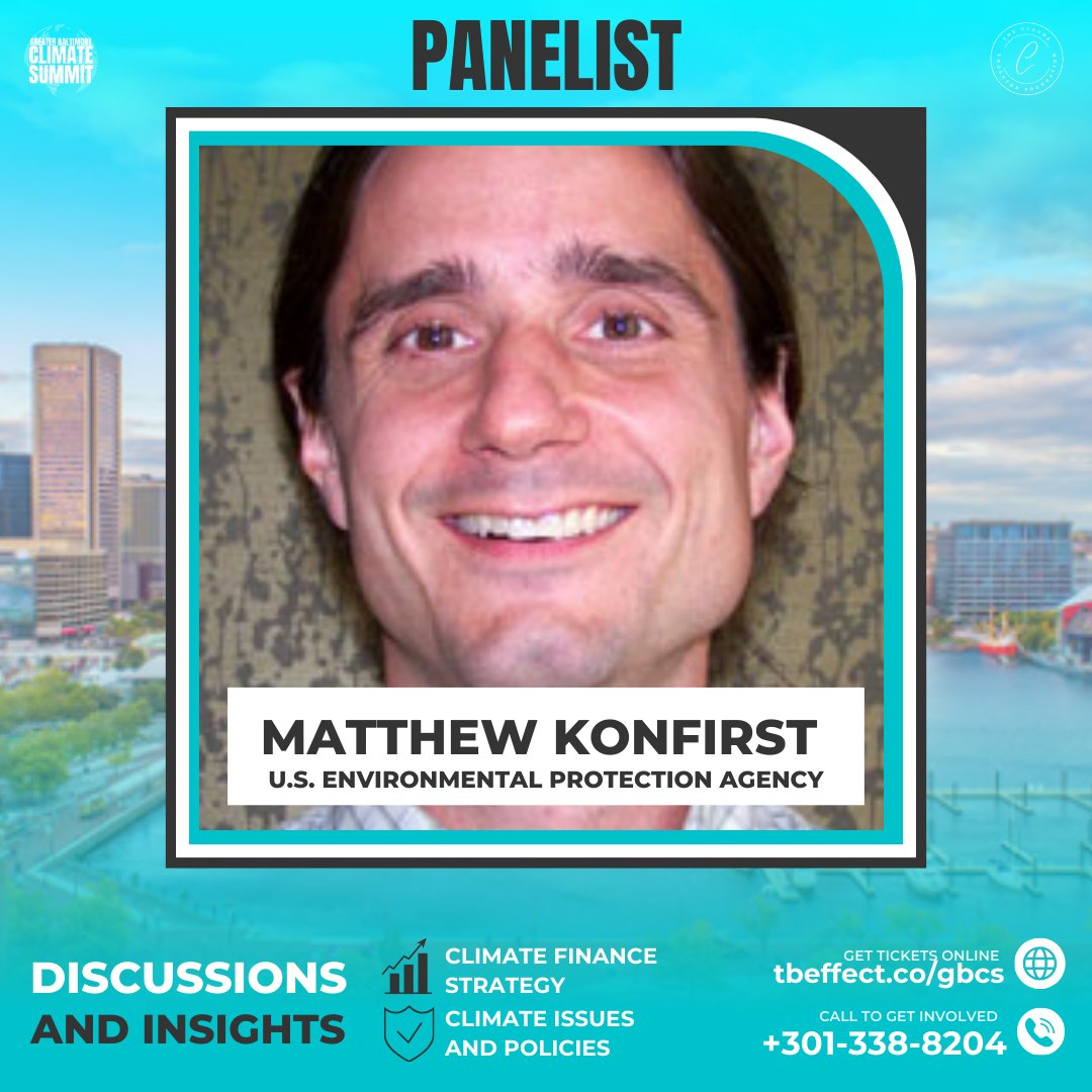 Matthew from <a href="/EPA/">U.S. EPA</a>  is one of our panelists for the panel: Meeting the Moment: Building Collaborative Partnerships Across Sectors to Advance Climate Action and Environmental Justice.

🗓 Date: 11/ 12/ 2024
📍 Location: Rita Rossi Colwell Center
🔗 Waitlist: tbeffect.co/gbcs