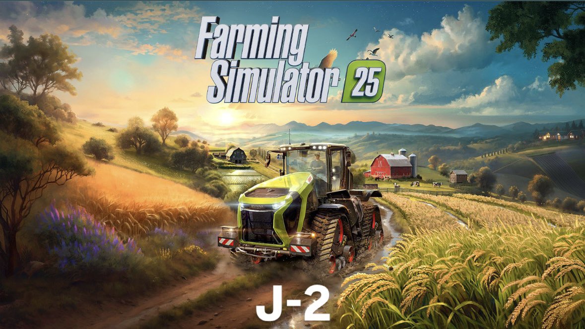 edd_yfarmer's tweet photo. Les amis vous avez hâte de jouer à ce fs25 ? 😁 #farmingsimulator25 #fs25 #farming #farmingsimulator #giantssoftware #eddyfarmer #youtube https://t.co/mvPchhcPf4