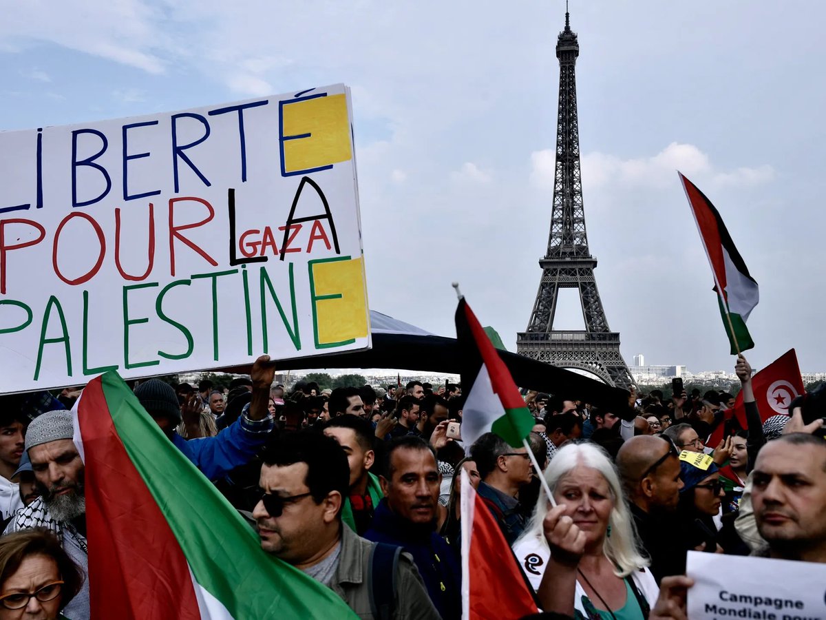 France bans Palestinian flags for match against Israel

The head of the police in the French capital announced a ban on Palestinian flags at the Stade de France during the upcoming match between the French national team and its Israeli counterpart as part of the UEFA Nations