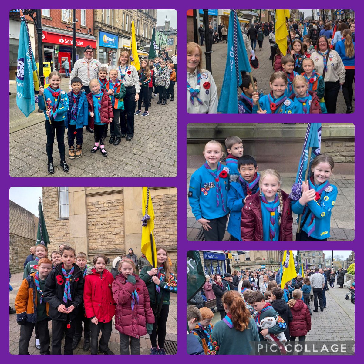 Well done to our Beavers, Cubs, and Scouts who attended the Remembrance Day parade in Morley today, honoring those who served and sacrificed. 

Everyone did really well, looked very smart and did our group proud! ⚜️

#RemembanceDay #skillsforlife #scouting #morleyleeds