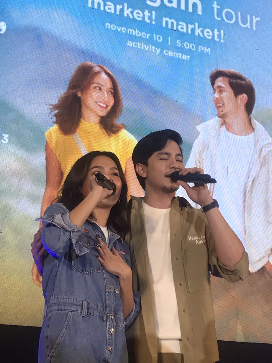 lhabsyu's tweet photo. #HelloLoveAgain in cinemas on Nov 13!❤️

#HelloAgainTour 
#KathrynBernardo 
#AldenRichards 
#KathDen https://t.co/HmKHABmug1