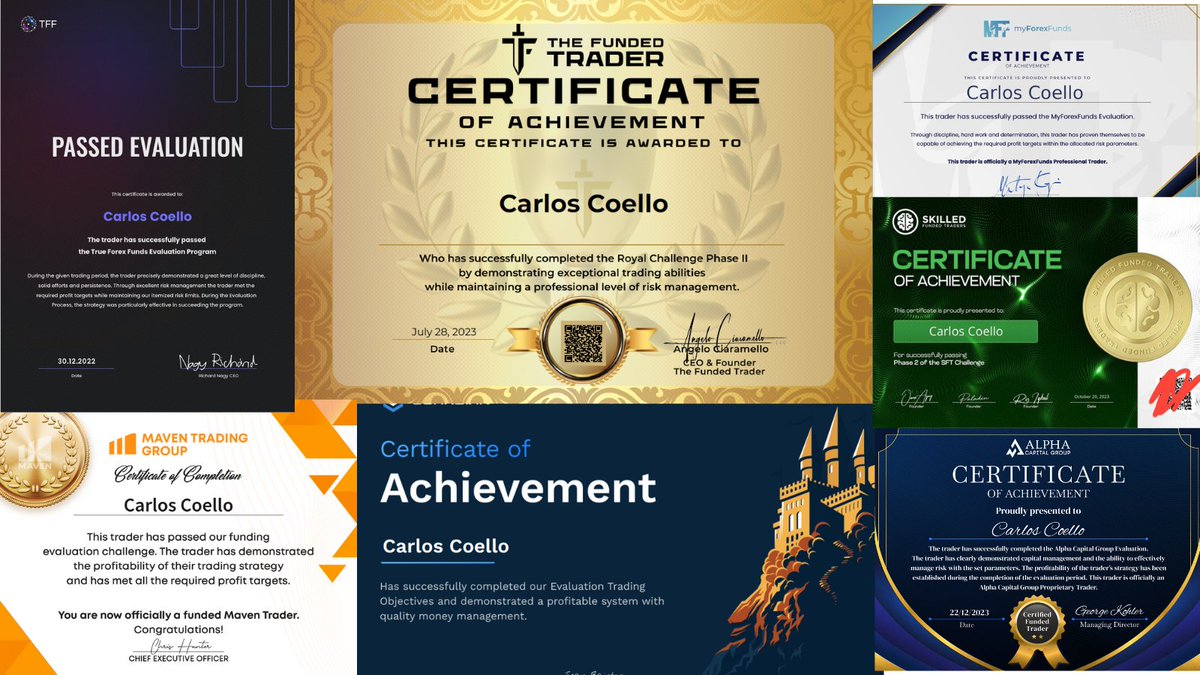 🔥SORTEO mi RETIRO NUMERO 50💰🔥

-TOP 1 DEL MUNDO EN FONDEADAS. 🏆
-Me FONDEO por PRIMERA vez en 2022. 🗓️
-FONDEADO en 8 PROP FIRMS DISTINTAS.🕵️
-Trades RENTABLES enviados GRATIS en el canal de mi BIOGRAFÍA. 📎
-MENTORIAS 1 TO 1 ABIERTAS 🔝

¿Como participar?👇
(1/2)🧵