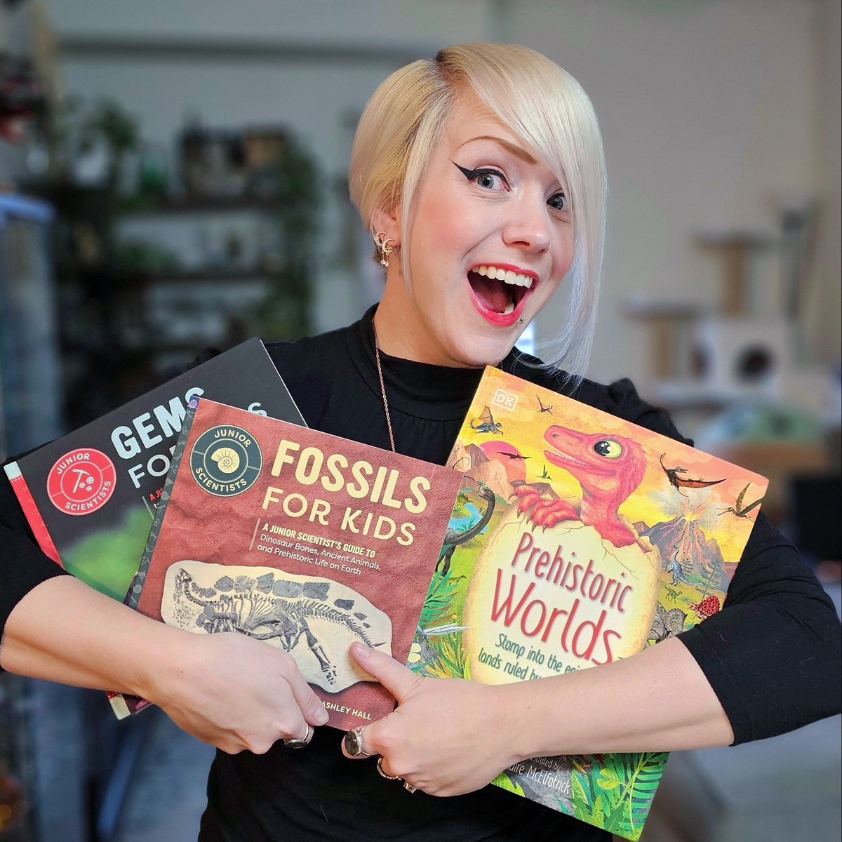 Hey, everyone! I'm Ashley Hall and I'm a museum educator 🏛, paleontologist ⛏️, children's book author 📚, and naturalist.

I am open to educational consulting involving paleontology education, writing children's books and scientific articles, and more. Get in contact with me! 💕