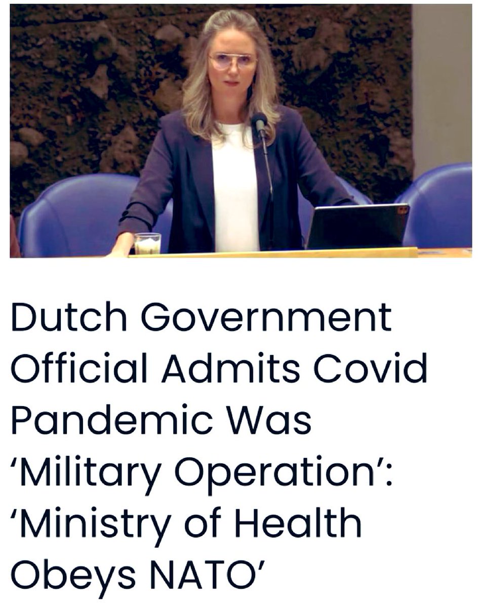 liz_churchill10's tweet photo. THANK-YOU for admitting this Netherlands. The truth will set you FREE. 

ARREST everyone involved in this NATO ‘exercise’. https://t.co/Vd0LJTx3go