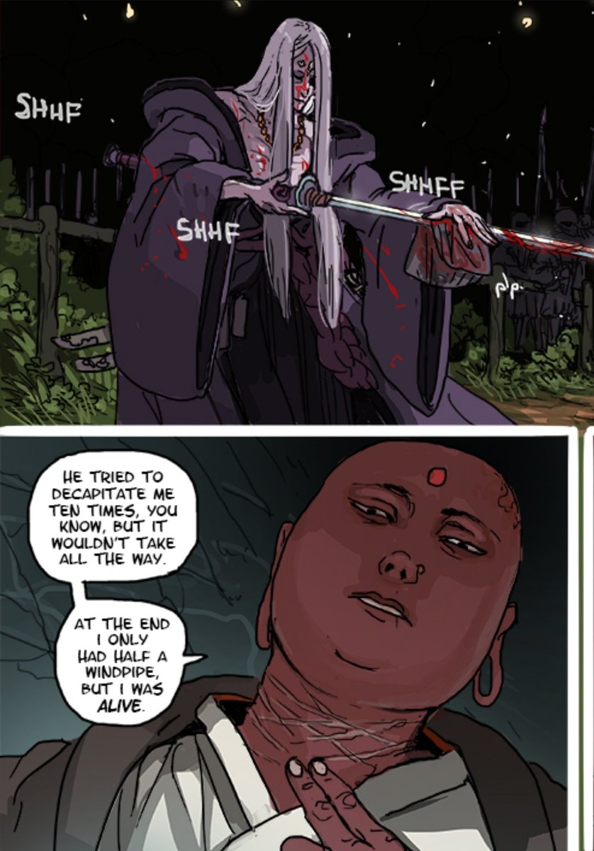 SOTA_TheWill's tweet photo. @https_splinter Kill six billion demons is a great web comic https://t.co/J9juuMbJWi