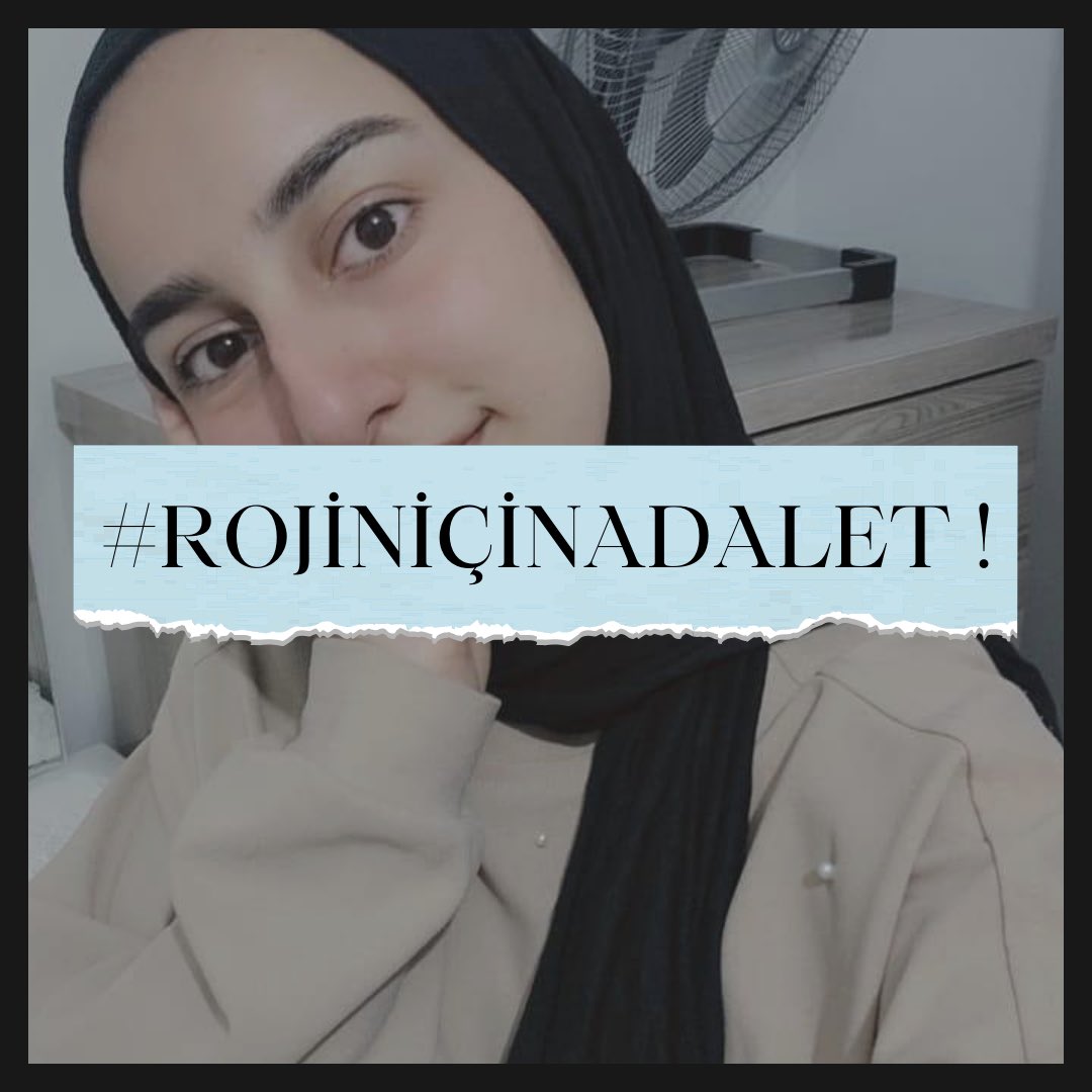Kaybedildikten 18 gün sonra Van Gölü Mollakasım sahilinde cansız bedeni bulunan Rojin KABAİŞ’in intihar ettiğine inanmıyoruz! Öfkeyle, inançla, dirençle Rojin dosyasının sonuna kadar takipçisi olacağız!

#rojiniçinadalet