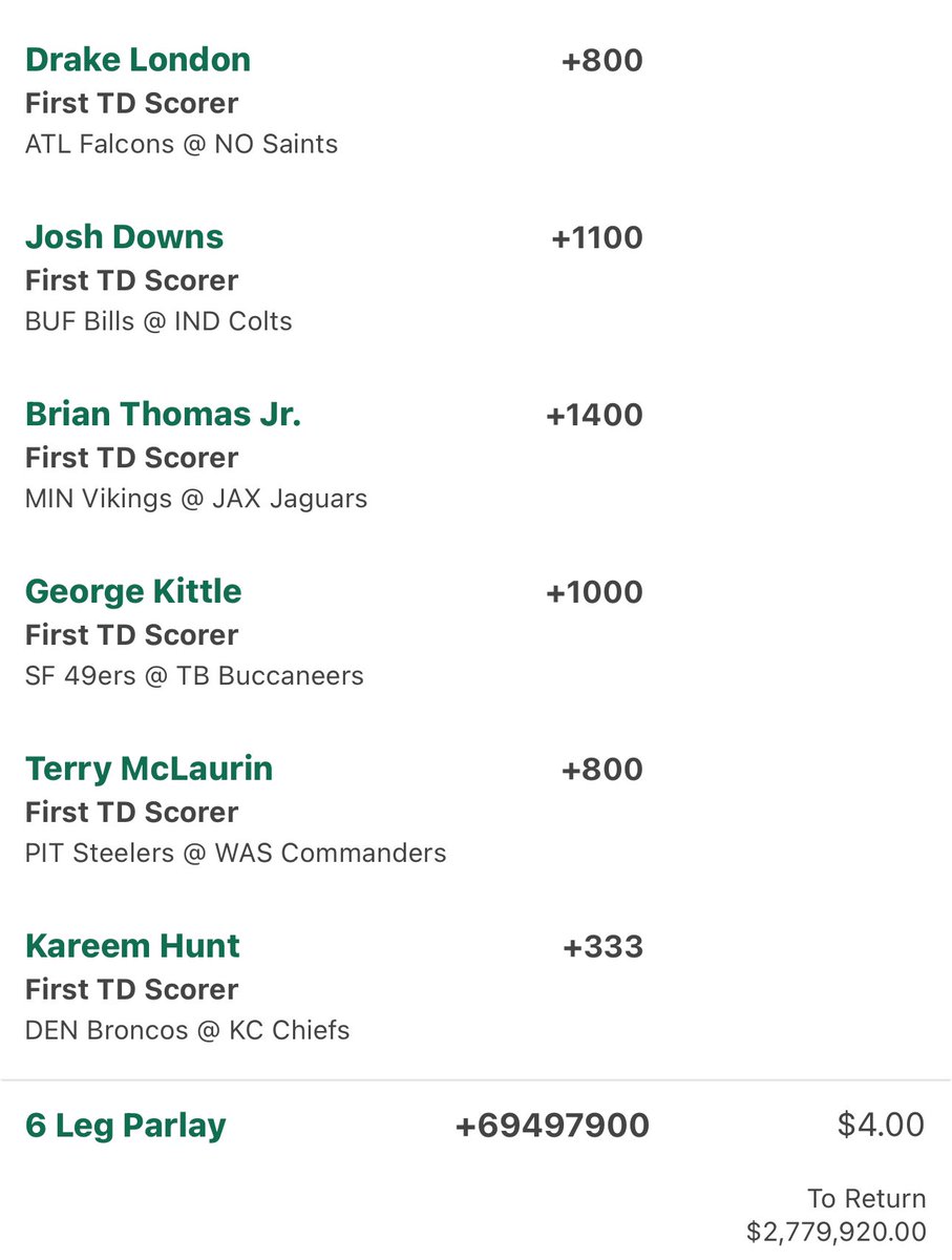 Could you imagine 👀

#GamblingX #PlusMoney