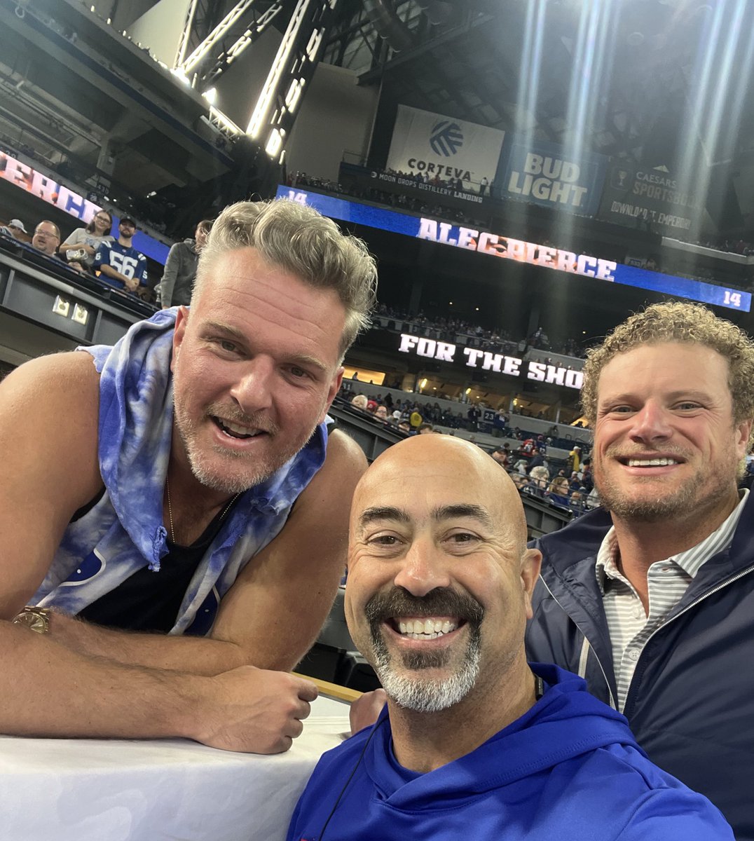SalSports's tweet photo. Look who I found! @PatMcAfeeShow @EWood70 https://t.co/t0TpXyDD74