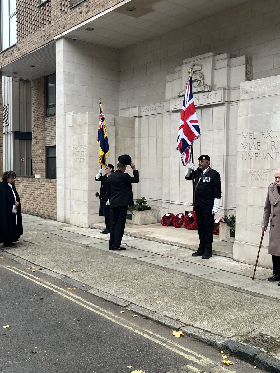 In St James parish Bermondsey we never forget the service and sacrifice of 22nd Battalion London Regiment (The Queen’s). 🇬🇧