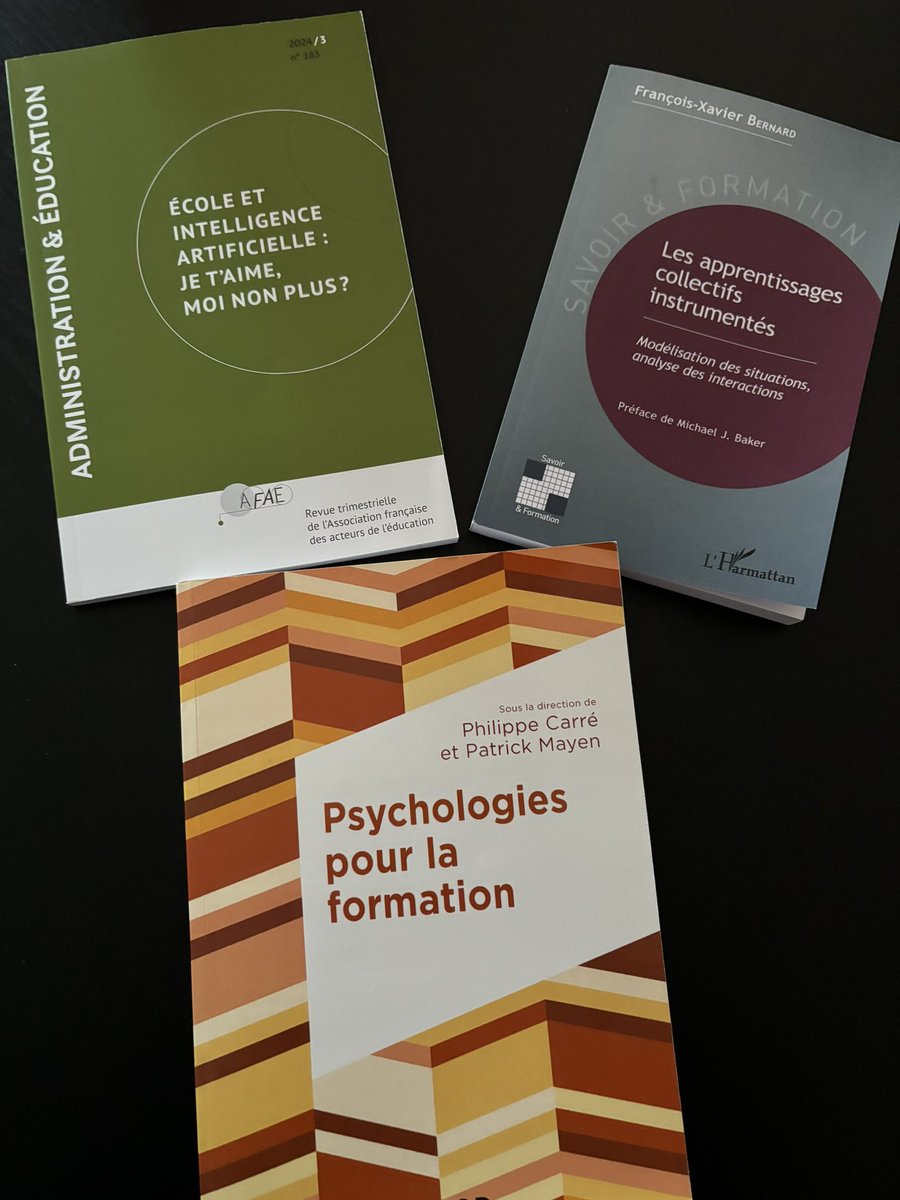Hallez Gaelle 🌹📱💭💡 (@hallezg) on Twitter photo 🚨 instant lecture 📚 studieux quand même 😅🚨
#master #formation
Merci <a href="/MIKL_Bertrand/">BERTRAND Mickaël</a> pour la référence sur l’ #IA 😉 🚨 instant lecture 📚 studieux quand même 😅🚨
#master #formation
Merci <a href="/MIKL_Bertrand/">BERTRAND Mickaël</a> pour la référence sur l’ #IA 😉