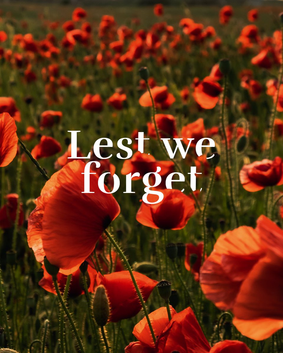We must remember the sacrifice and courage of those who have served. Let us pause and remember them.

Their bravery will not be forgotten.

#LestWeForget
#RemembranceSunday