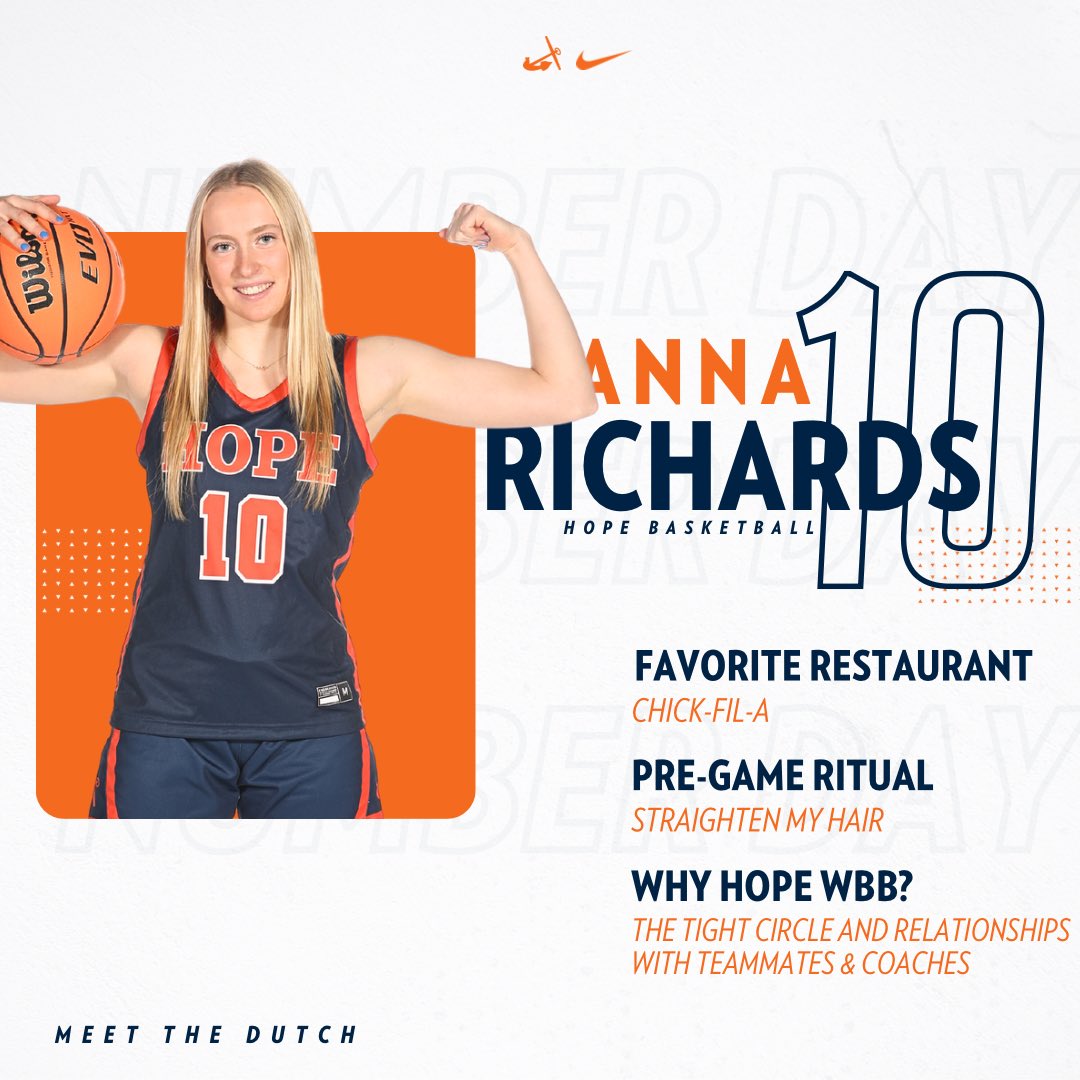 Hope College WBB (@hopecollegewbb) on Twitter photo Happy Anna Richards Day! Happy youโre in the orange & blue, <a href="/arichards_10_/">Anna Richards</a> ! ๐งก๐
#GoHope | #WE | #HopeWBBNumberDay Happy Anna Richards Day! Happy youโre in the orange & blue, <a href="/arichards_10_/">Anna Richards</a> ! ๐งก๐
#GoHope | #WE | #HopeWBBNumberDay