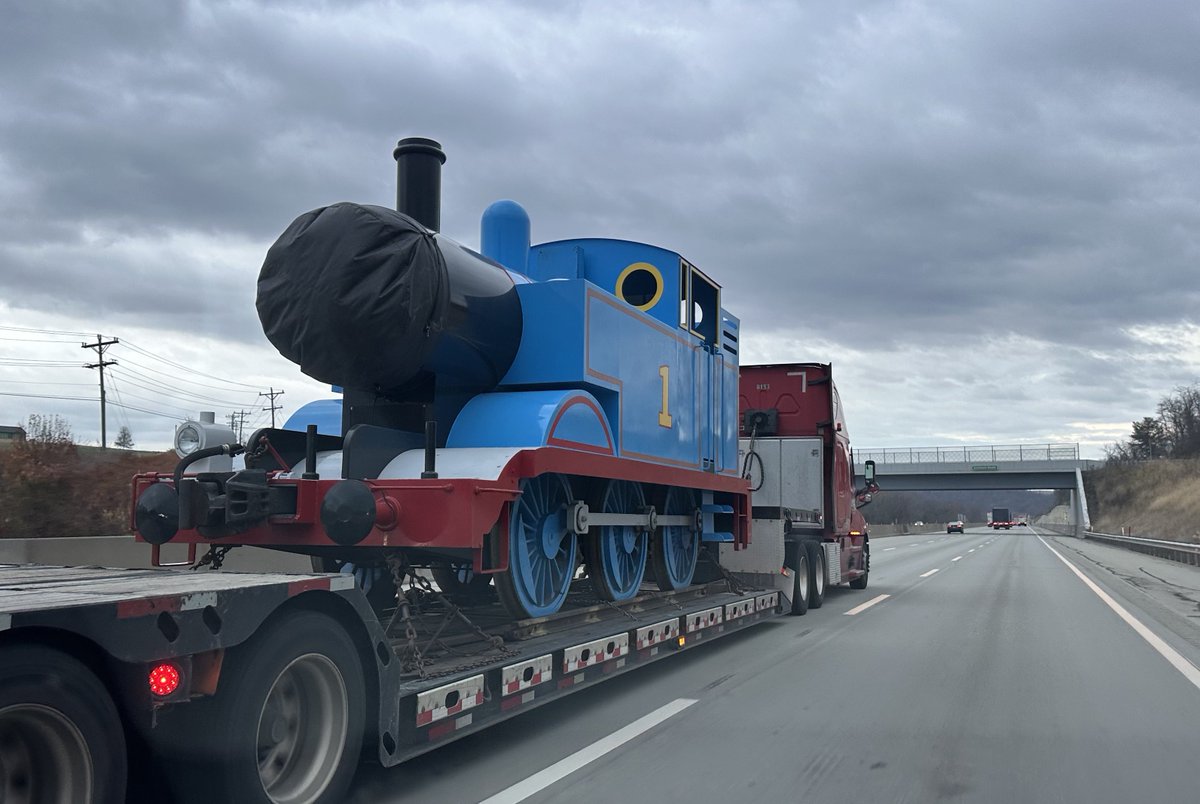 You never know what you might see on the <a href="/PA_Turnpike/">Pennsylvania Turnpike</a>.