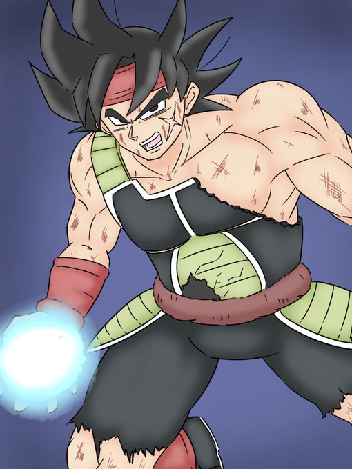 バーダック『ドラゴンボールZ』#イラスト#ドラゴンボールZ #バーダック 