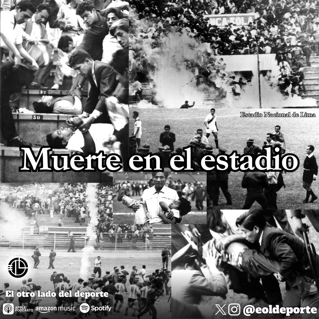 EOLDeporte's tweet photo. «El policía arrojó bombas, entonces yo estaba en tribuna norte, y el aire traía y ya picaba mucho y traté de buscar la puerta»
Teodoro de la Cruz | Sobreviviente de la tragedia del Estadio Nacional de Perú, 24.05.1964.
Muerte en el estadio
¡nuevo episodio!
https://t.co/wgx8jIUjH2 https://t.co/l8EDACAJIb