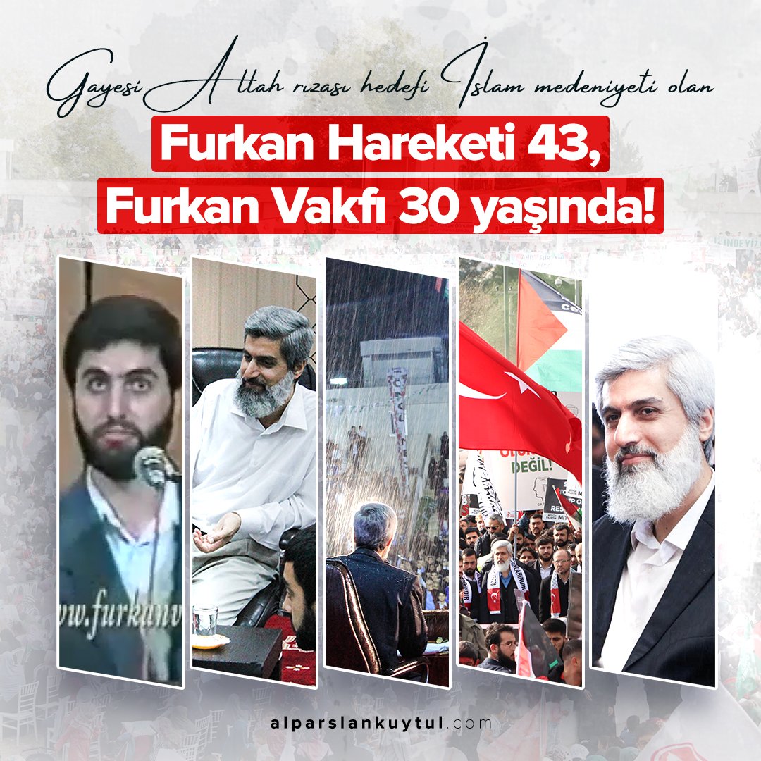 akdgn_89's tweet photo. Gayesi Allah rızası hedefi İslam Medeniyeti olan  Furkan Hareketi 43, Furkan Vakfı 30 Yaşında!  16Kasımda MimarSinandayız #FurkanHareketi43Yaşında #FurkanVakfı30Yaşında https://t.co/pgFNWPPZyD