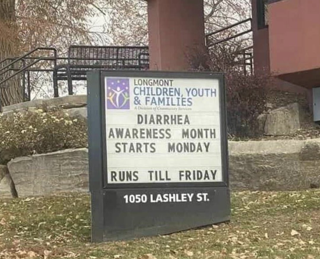 A Dad definitely made this sign.