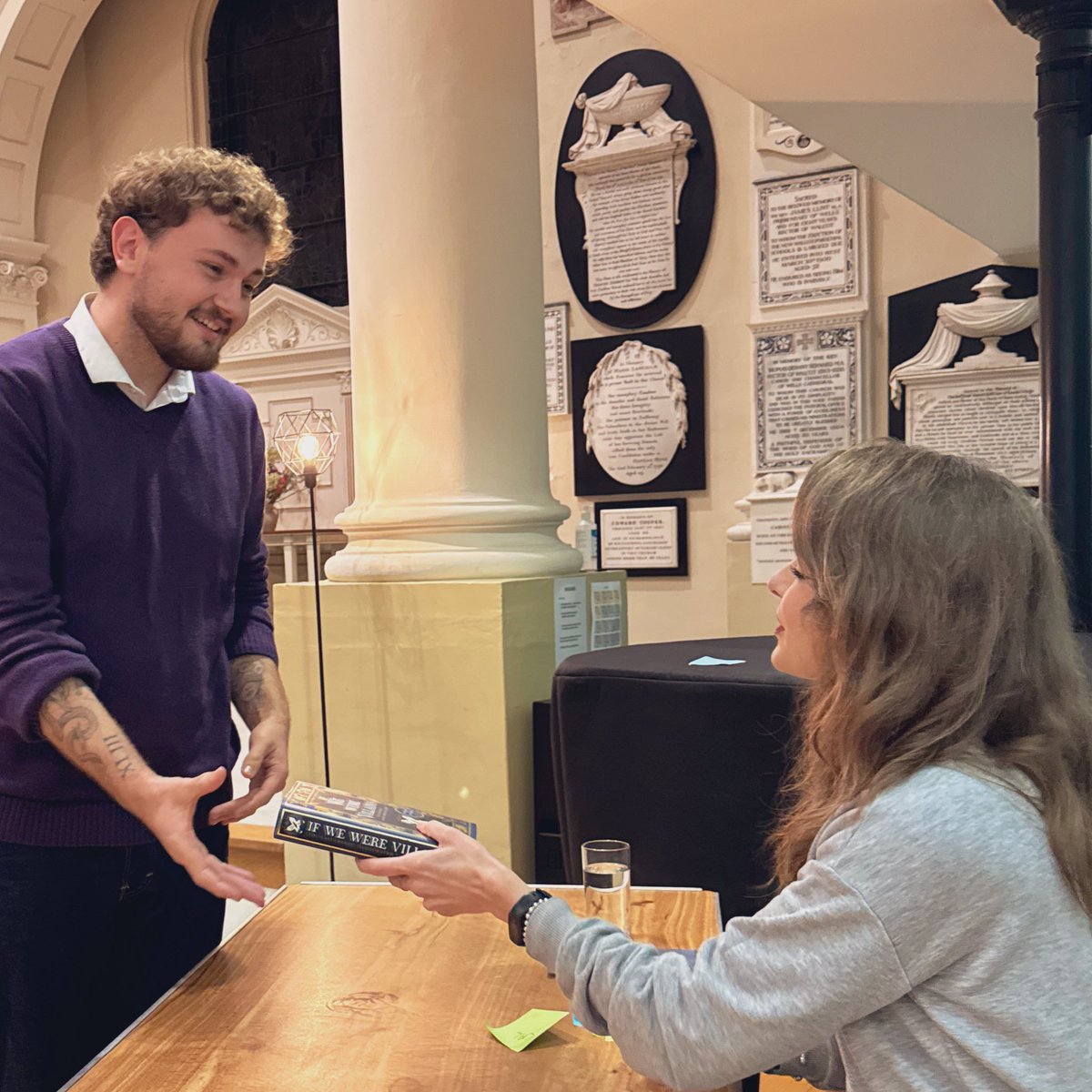 one of the most beautiful and intelligent souls, it was an honour to get to meet you @SureAsMel <a href="/ToppingsBath/">Topping & Company Booksellers of Bath</a> !!