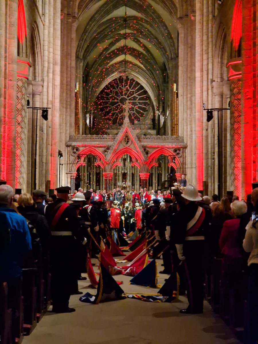 Lt Col Barney Barnbrook (@abfbarney) on Twitter photo It was an honour to organise last night's <a href="/ArmyBenFund/">Army Benevolent Fund</a> Festival of Remembrance at <a href="/durhamcathedral/">Durham Cathedral</a> last night, with <a href="/AmySimeon/">Amy Simeon</a> and <a href="/RichWatterson/">manxmaninuk</a>.
So grateful to all who performed, participated, supported, and attended, this iconic event. It was an honour to organise last night's <a href="/ArmyBenFund/">Army Benevolent Fund</a> Festival of Remembrance at <a href="/durhamcathedral/">Durham Cathedral</a> last night, with <a href="/AmySimeon/">Amy Simeon</a> and <a href="/RichWatterson/">manxmaninuk</a>.
So grateful to all who performed, participated, supported, and attended, this iconic event.