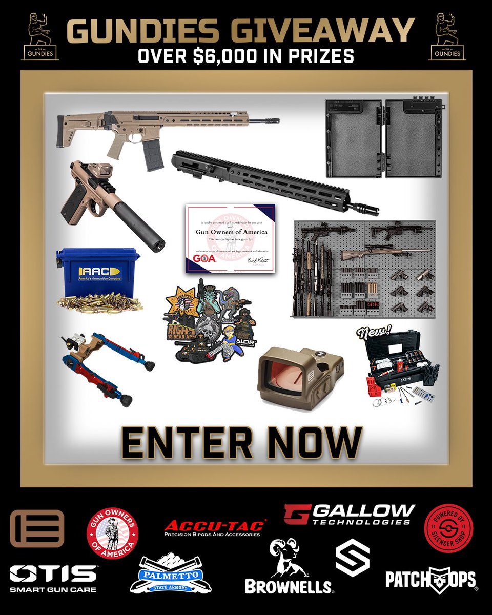 We've partnered up with some AWESOME Sponsors for this Pre-Voting Celebration! Link in bio or at  thegundies.com/giveaway for full details!

#The2025GundiesAwards #TheGundiesAwards #Gundies #LasVegas