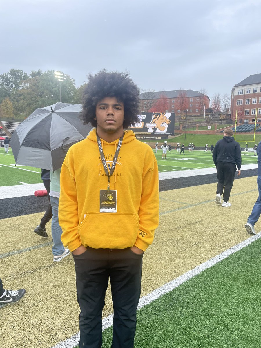 EathertonRobert's tweet image. Big thanks to @LindenwoodFB for having me out on a game day visit. Nice to see a big win over Semo. Go lions! @CoachStarkey20 @JPRockMO @6starfootballMO