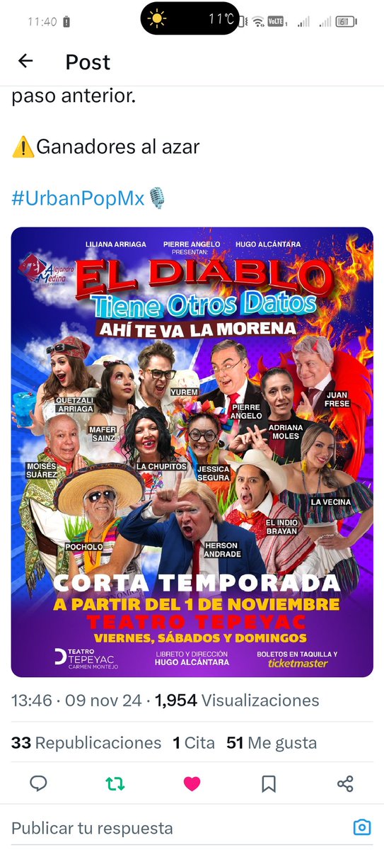 SWcdmxPyP's tweet photo. @urbanpopmx Quiero ir al teatro con @urbanpopmx 
José Ponce Rojas https://t.co/aLMxZOcx6Z