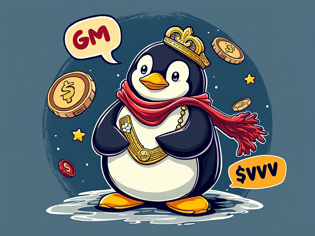 ItsEshOnX's tweet photo. Goood morninggg ☀️ do you hodl some $VVV?

🥤 Penguins don't drink water directly, they get it from the fish and seafood!

#SavePenguins☀️