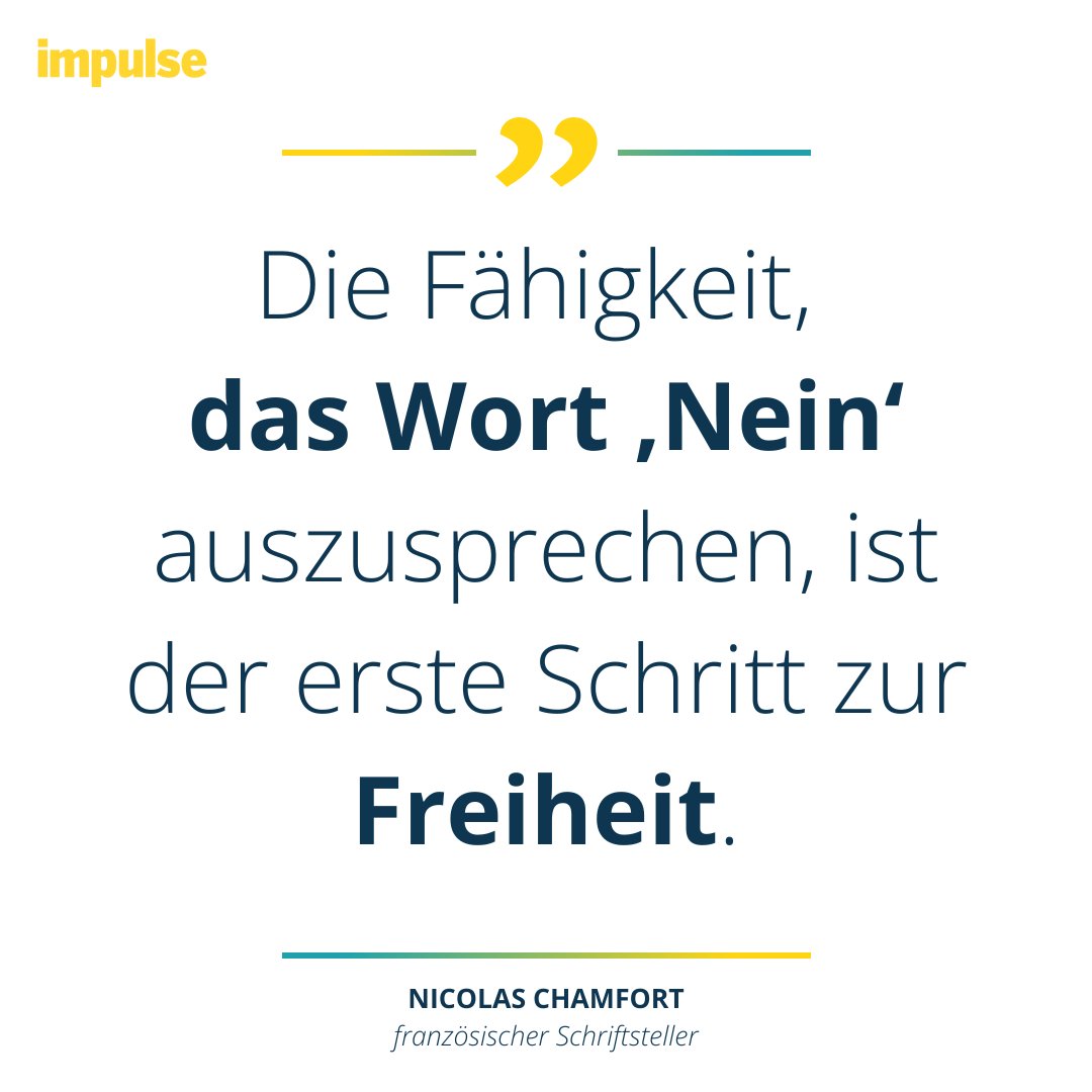 Manchmal ist das mächtigste Wort ein sehr kurzes.

#neinsagen #neinsagenlernen #freiheit #klarheit #grenzensetzen #persönlichkeitsentwicklung #zitateundsprüche #zitatezumnachdenken #zitatdestages #lebensweisheiten #wahreworte #selbstführung