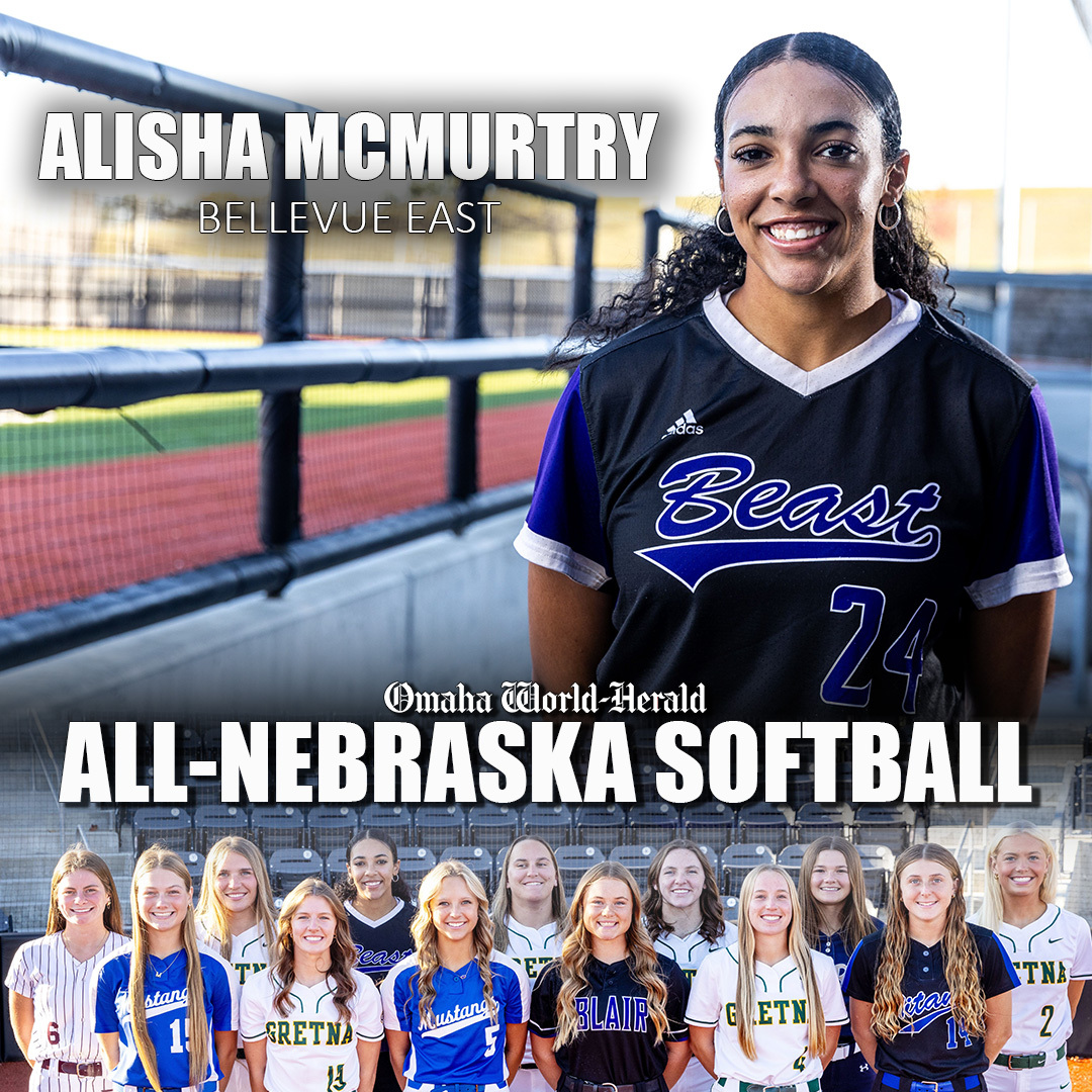 OWHnews's tweet photo. Congrats to @BEastAthletics_'s @Alisha_McMurtry for being selected to the 2024 All-Nebraska softball team!

#nebpreps
Meet the team: https://t.co/1rMBJFhT0i https://t.co/rpOzFntNjH