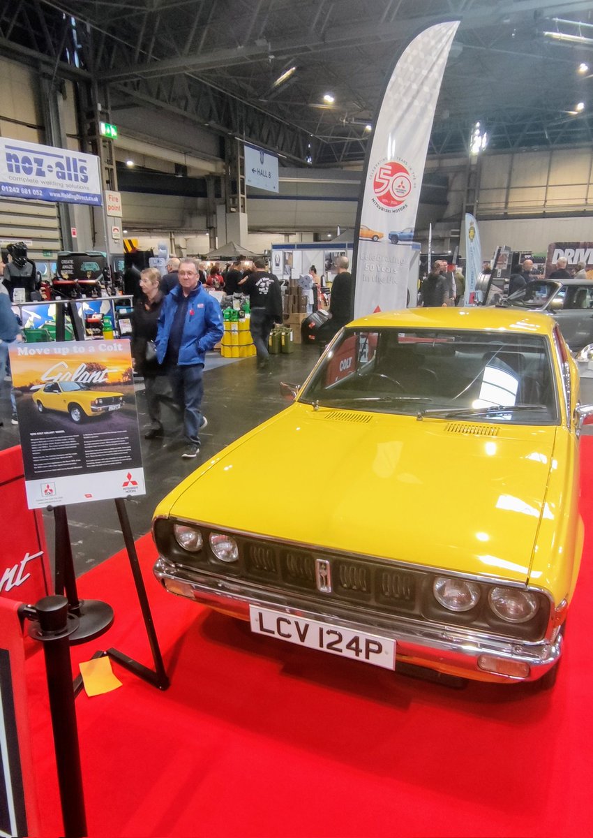 ColtCarClub's tweet photo. Thank you for visiting us, for your stories, your memories + support @ClassicMotorNEC as we launched the new, official, #ColtCarCub for owners and enthusiasts of #Mitsubishi cars @MitsubishiUK #japanesecars https://t.co/mydvmH5PqC
