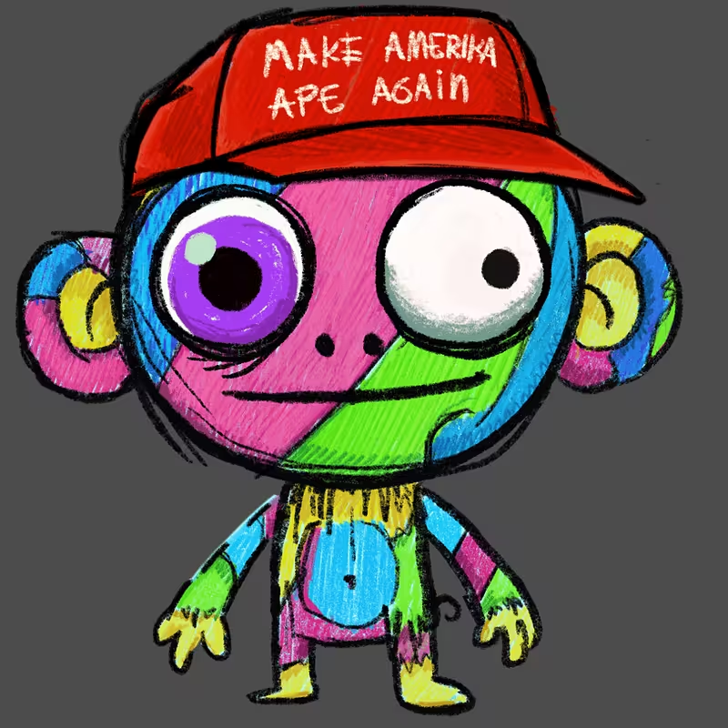 BERT on Ape is another one of my favs on apechain!  Cool art!   Lets see yours! 👇 APE in! 

<a href="/BERTonAPE/">BERT</a>  <a href="/apecoin/">ApeCoin</a>