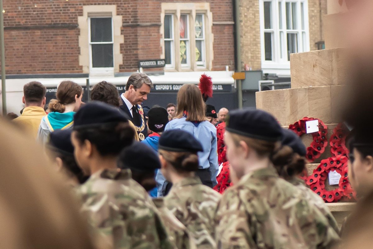 “Integrity, Friendship, Respect and Service - our core values. It was therefore an honour this morning to pay respect to over 100 Oxfordshire Freemasons who have paid the ultimate sacrifice in service to their country.” Prof. Stephen Tucker, PGM Oxfordshire. #WeWillRememberThem