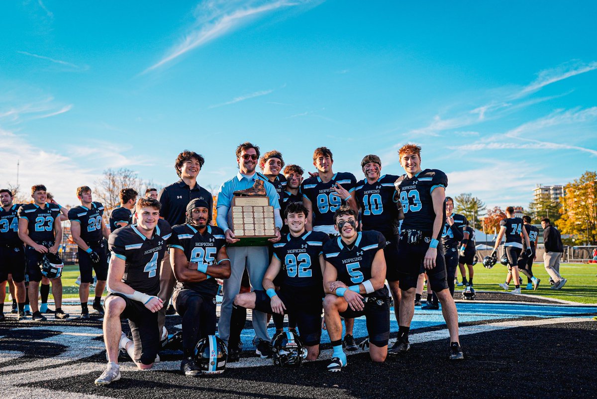 Johns Hopkins Football tweet media
