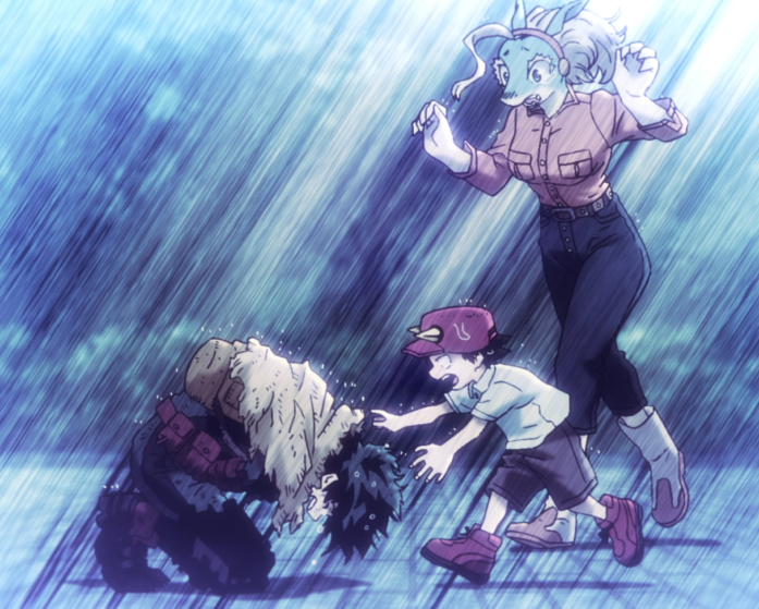 Stormlaser2's tweet image. Lo mas importante para mi en una obra es que te haga sentir, y lo que me ha hecho sentir MHA siempre será especial