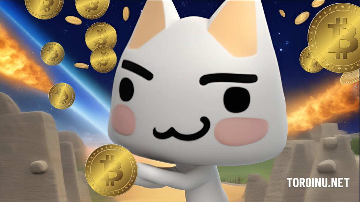 DorkoSoneium's tweet photo. π½ππππππ
#ToroInu is happy $BTC reached new ATHs!
Purrrrfect timing for @soneium !
#Soneium #BTC #MemeSeason https://t.co/mLnDh12WgA