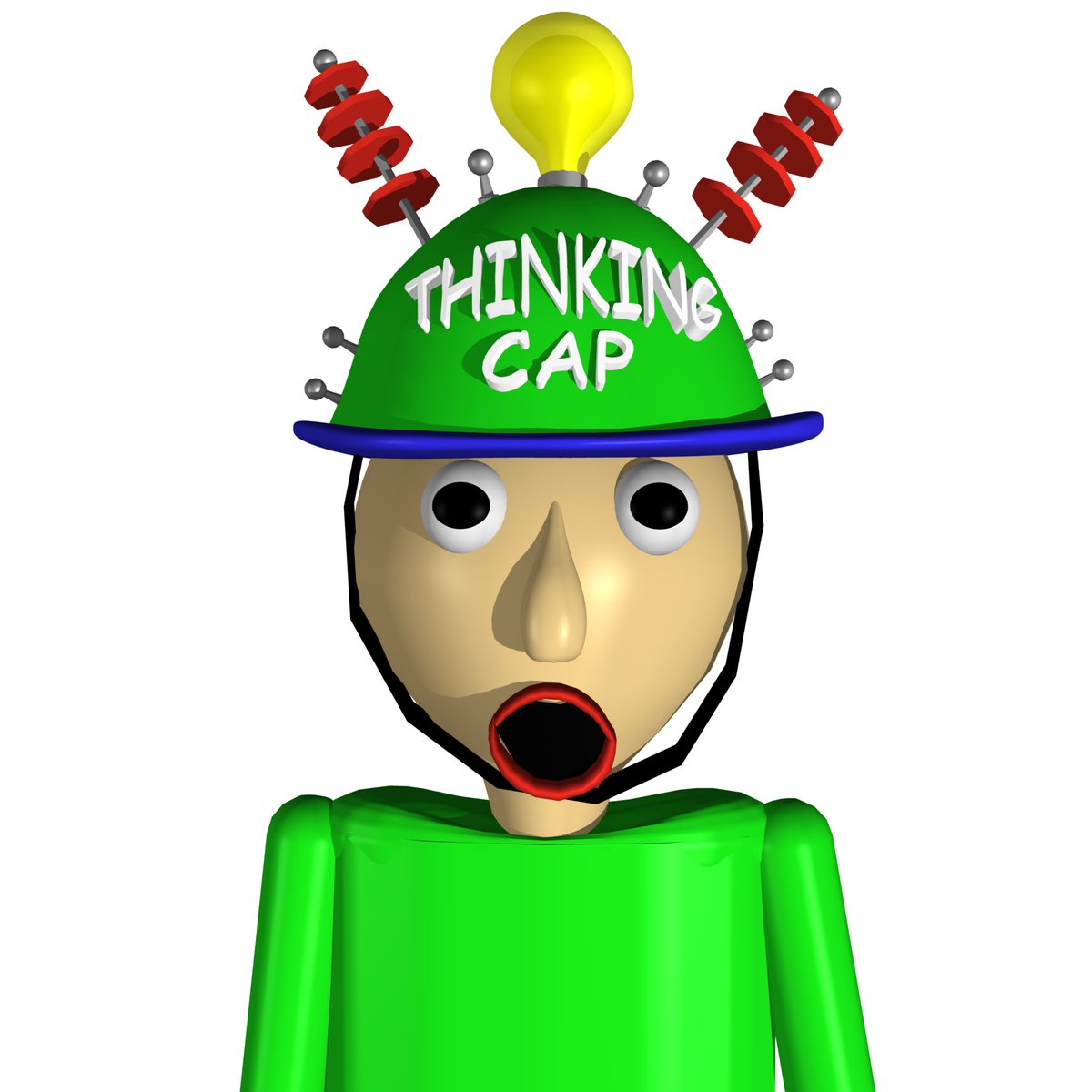 RandomBaldiHour's tweet image. Stuck on a puzzling problem? Better put your thinking cap on!