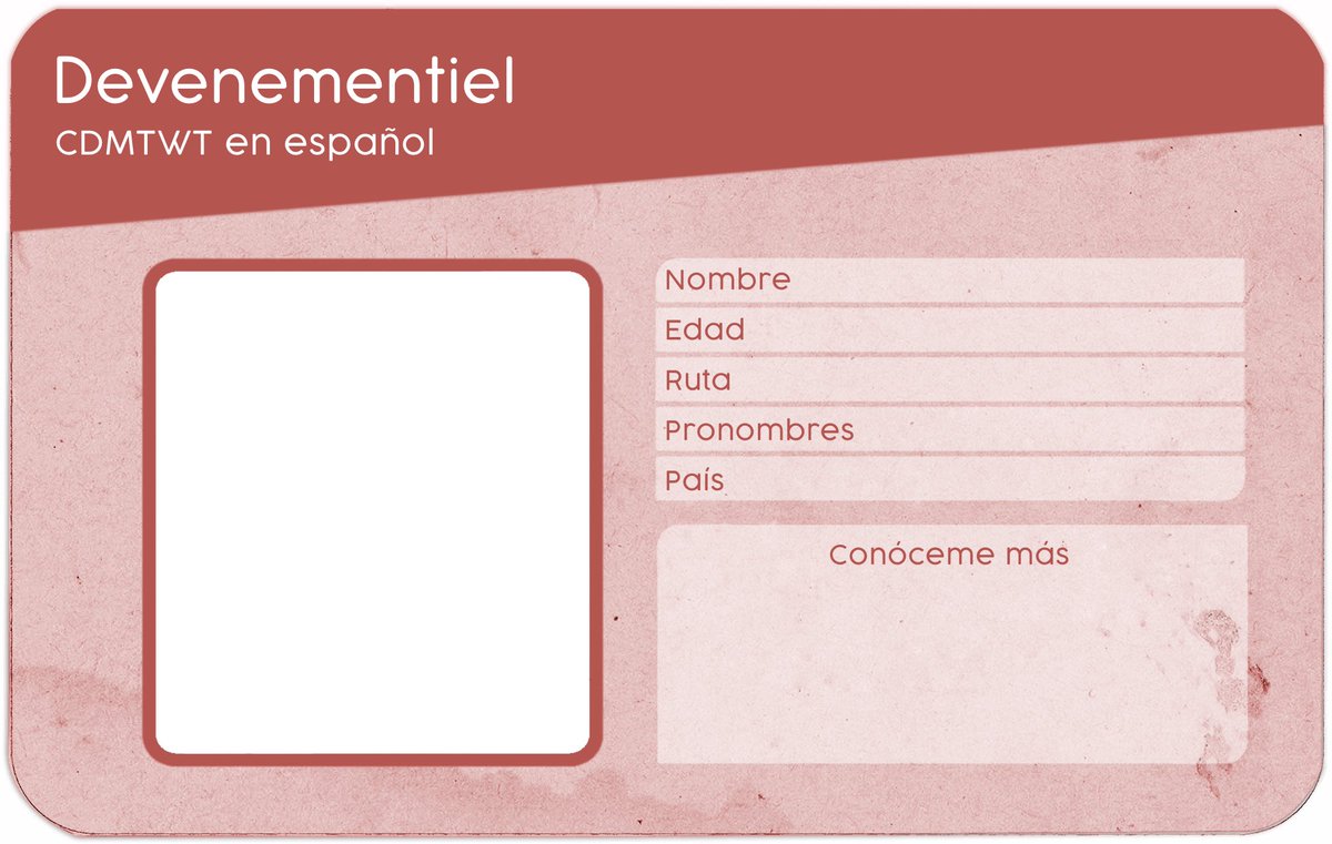 rheaultslove's tweet photo. DINÁMICA DE INTEGRACIÓN 🧁💗
(momento de buscar mutuals)

@Ibyrvnth nos ayudó a crear estas credenciales para que puedan presentarse en la comunidad ^^

Hay una para cada ruta, les dejo el link del drive abajo.

Recuerden usar el #integracioncdmtwt https://t.co/Cl3FePBVIy