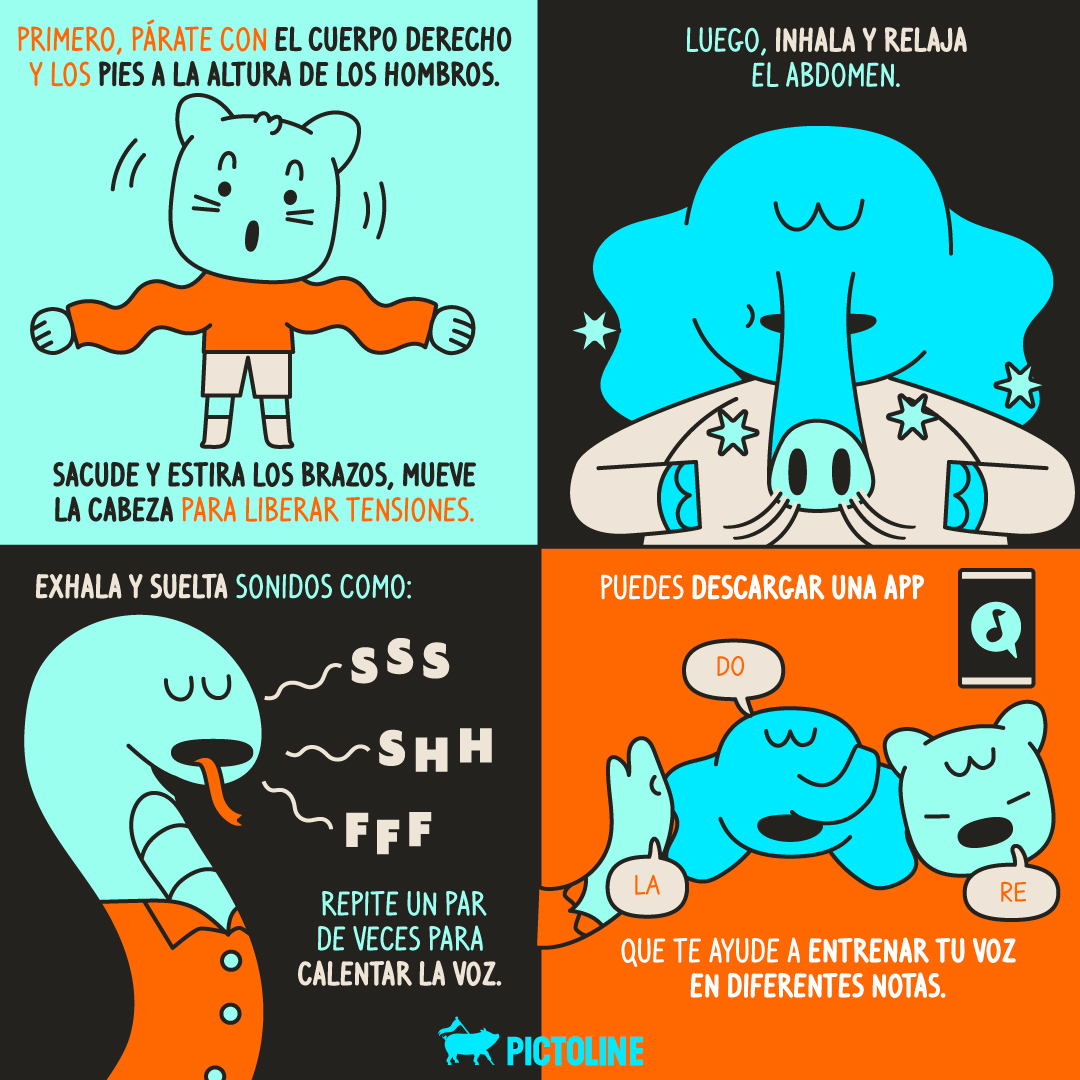 pictoline's tweet image. 🎤  Tips para agarrar confianza vocal y cantar sin miedo  🎶

#PerderElMiedoACantar #Cantar #SuperarElMiedo #VozSinMiedo #MejorarLaVoz #TipsDeCanto #Pictoline