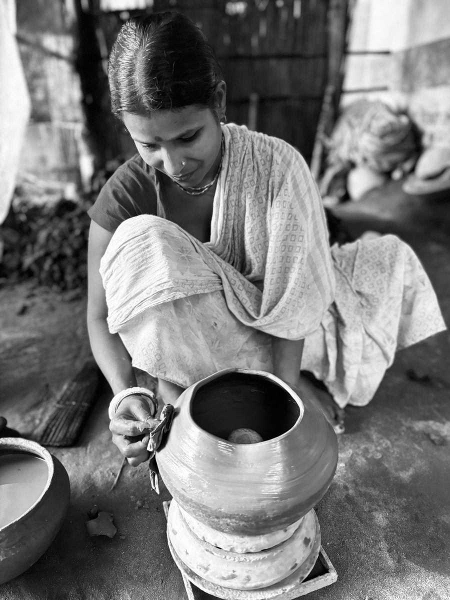 A Terracotta artisan of Terracotta village Asharikandi , Assam.