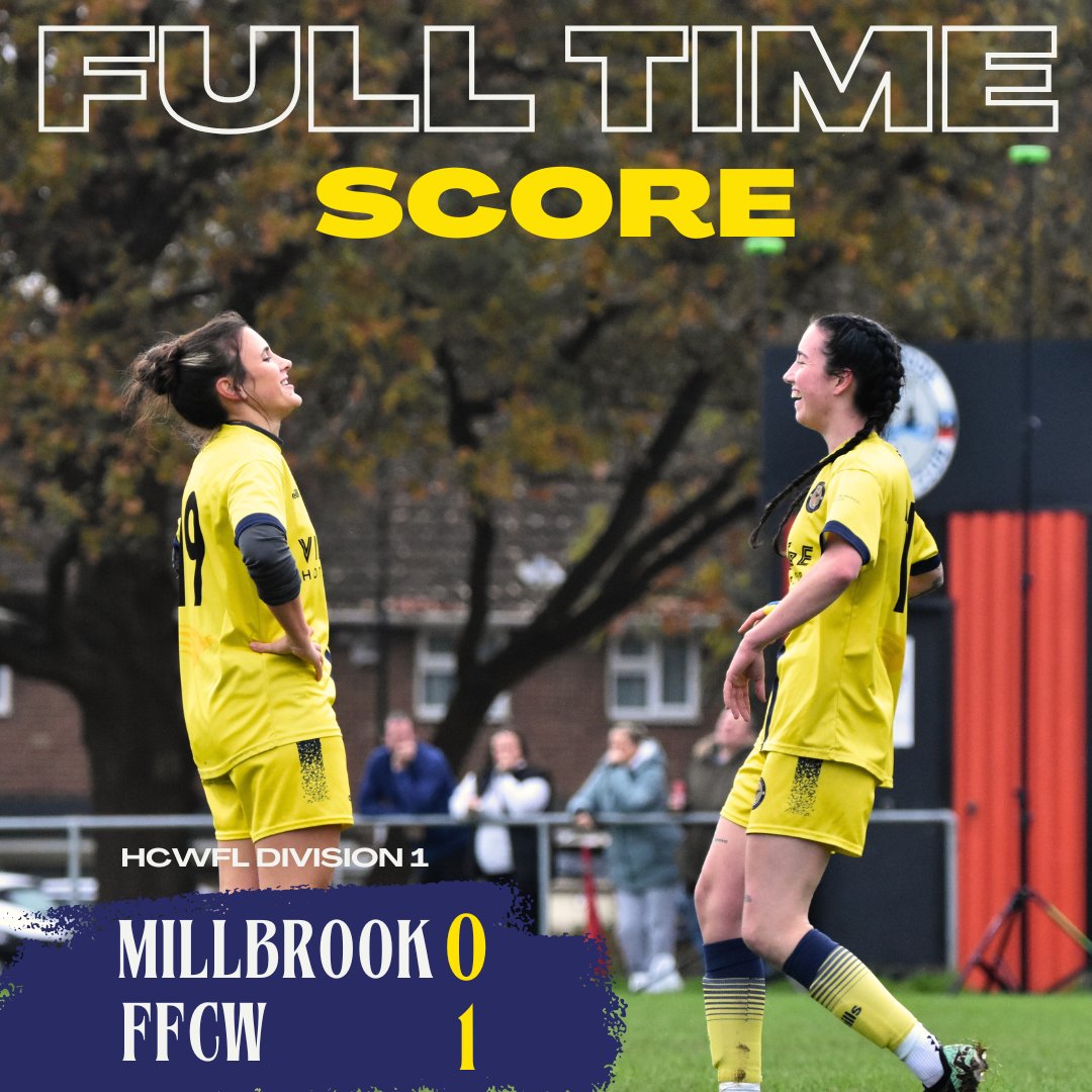 Farnborough WIN!! 1-0 victory against Millbrook Ladies. The girls played so well today!

Photo by @brandbyceline on instagram