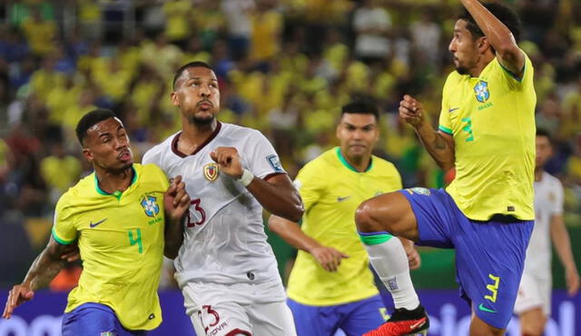 HTDeportes's tweet photo. Venezuela vs Brasil: ¿Cuántas veces se han enfrentado en Eliminatorias? https://t.co/Lz4WoWkfpY… https://t.co/COX9N9S0N6