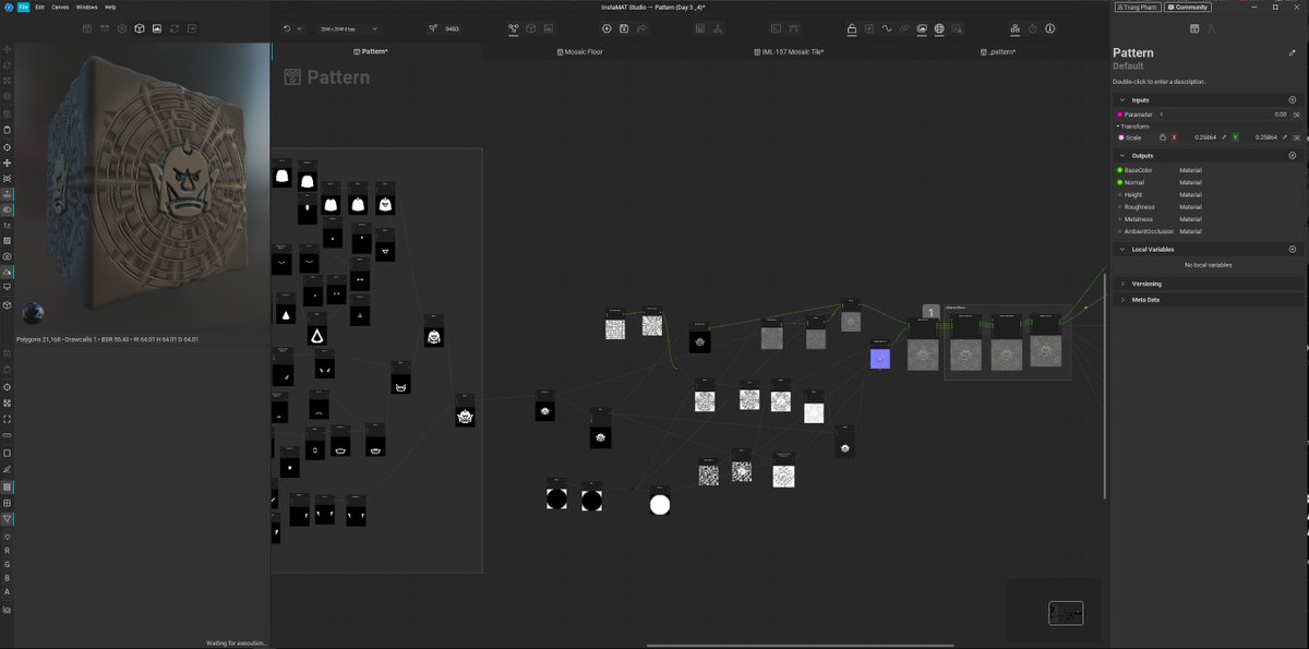 #Nodevember Day 03-04 Orc Temple
#InstaMAT