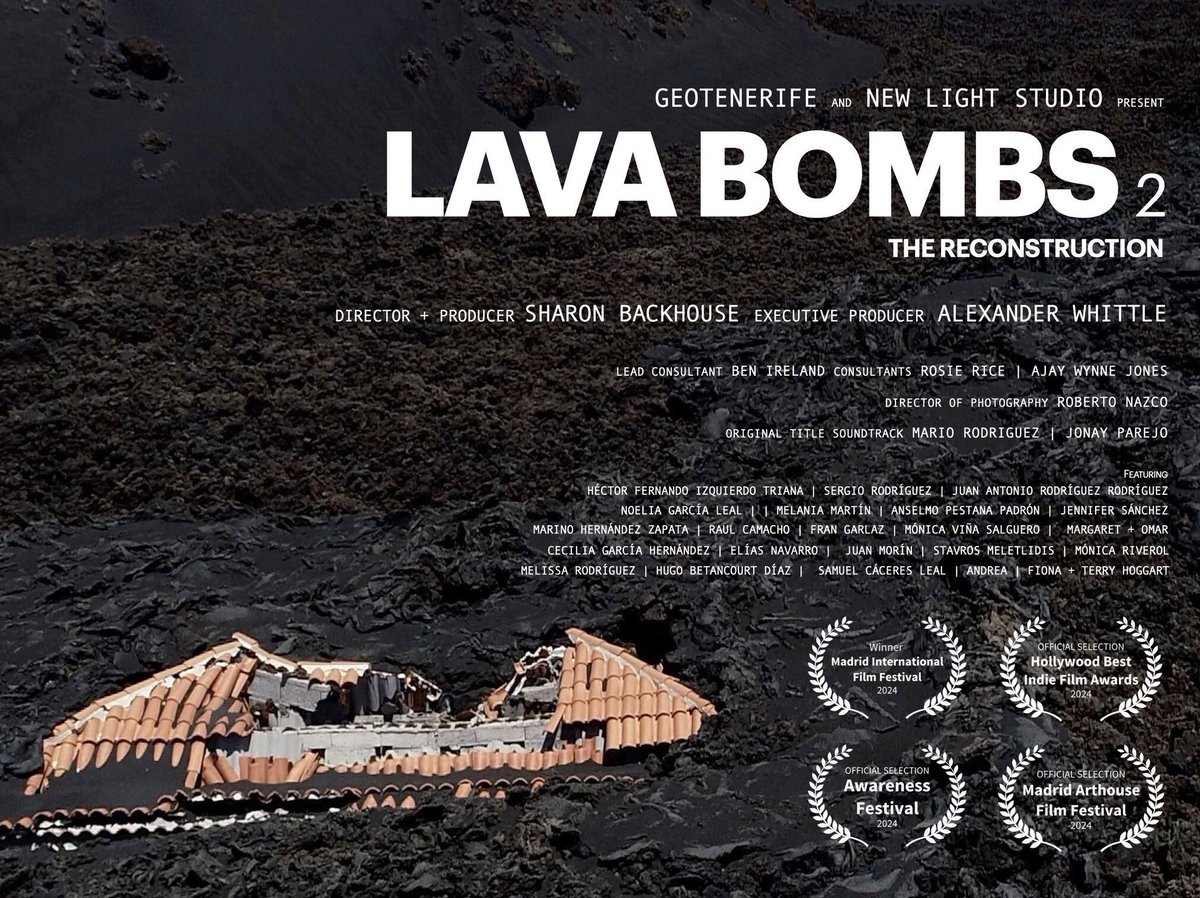 Ben Ireland (@benirevolc.bsky.social) (@bensvolcanology) on Twitter photo On Tuesday Iāll be showing <a href="/GeoTenerife/">GeoTenerife</a> and New Light Studioās new documentary about the reconstruction of La Palma since the 2021 eruption in Bristol at <a href="/UoBEarthScience/">University of Bristol Earth Sciences</a>! šš¬
Want to attend or show it at your institution? Get in touch! š¬
More info: geotenerife.com/the-lava-bombs⦠On Tuesday Iāll be showing <a href="/GeoTenerife/">GeoTenerife</a> and New Light Studioās new documentary about the reconstruction of La Palma since the 2021 eruption in Bristol at <a href="/UoBEarthScience/">University of Bristol Earth Sciences</a>! šš¬
Want to attend or show it at your institution? Get in touch! š¬
More info: geotenerife.com/the-lava-bombsā¦